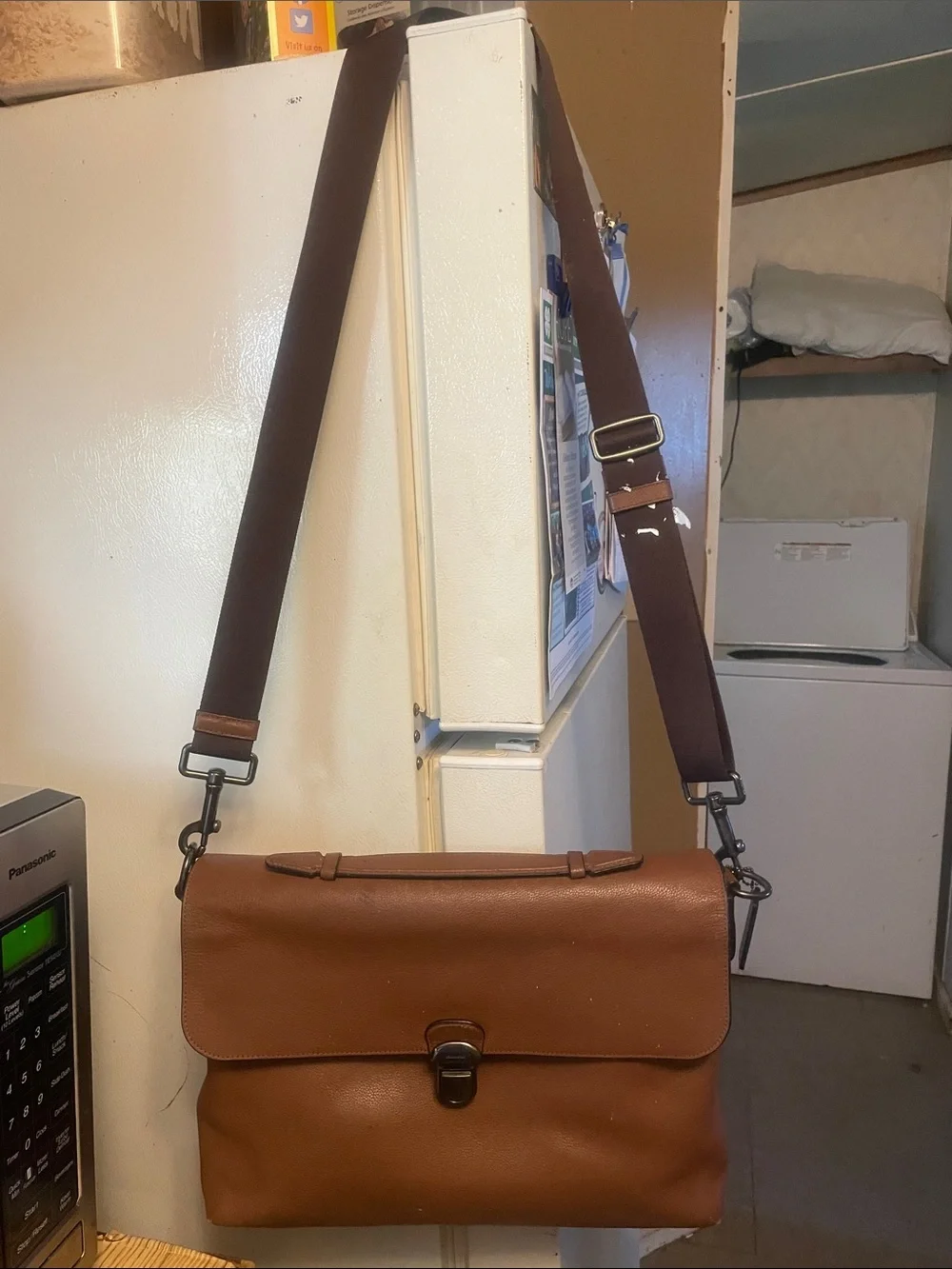 Coach men leather